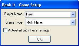 Setup game window