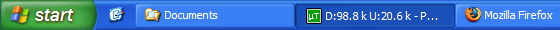 Monitoring �Torrent in taskbar